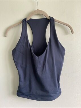 Nama Women's Navy Blue Racerback Camisole Tank Top M